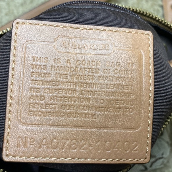 Coach Signature C Jacquard Medium Duffle Shoulder Bag - Picture 5 of 5